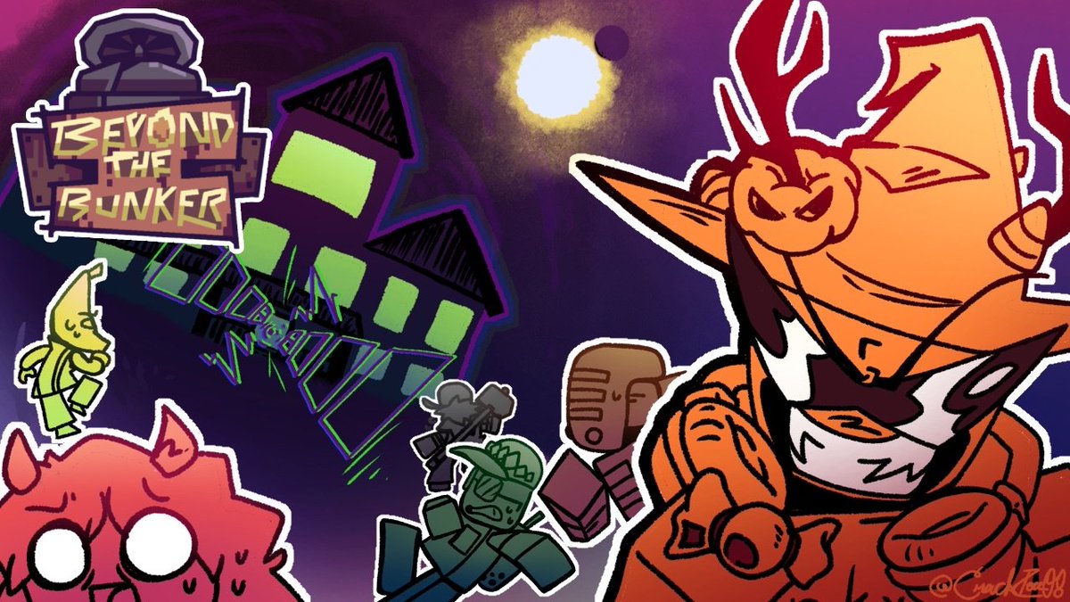 pinkymichael76's tweet photo. awesome halloween art made by @cracktor08 for beyond the bunker (OUT NOW)
https://t.co/JgDpGzgNDd https://t.co/zXqb2ICtLg