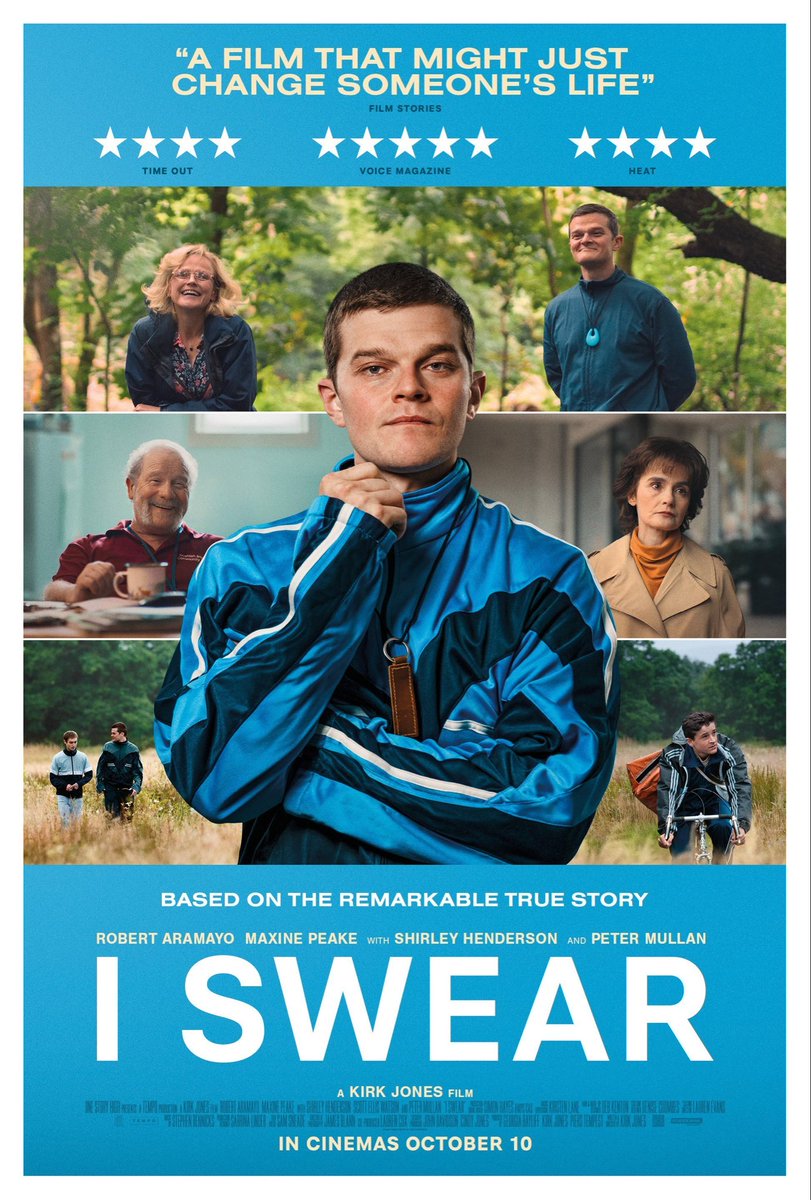 Tommy_1972's tweet photo. I’ve been the flicks to watch I Swear, what an absolutely great film. The acting in it was top notch as well. I laughed and cried while I was watching it. Get it seen if you’re looking for something to watch #ISwear https://t.co/1HqVe80J5f