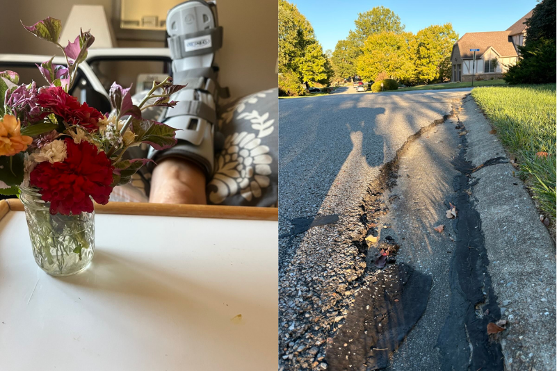 Picture this…

One moment I'm out for my daily jog, embracing the crisp Kentucky air and feeling that familiar rush of energy, and the next, I'm sidelined with a broken foot.

While I am on the mend and plan to be back to my daily wellness routine as soon as possible, I can’t