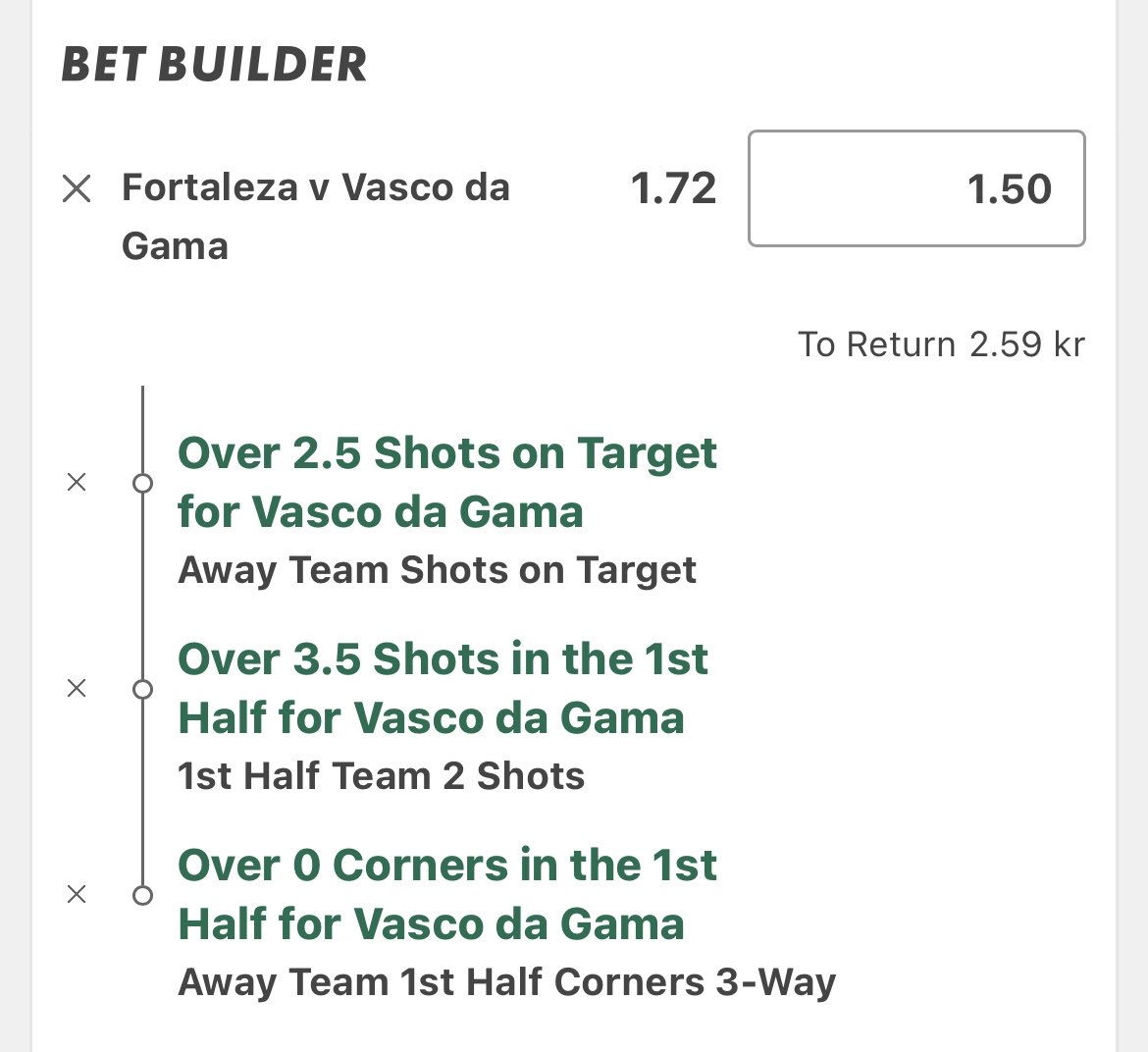 PropsDrops's tweet image. 🌎 Fortaleza - Vasco
🏆 Brazil Serie A