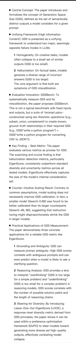 fly51fly's tweet image. [CL] Generation Space Size: Understanding and Calibrating Open-Endedness of LLM Generations
S Yu, A Jabbar, R Hawkins, D Jurafsky... [Stanford University] (2025)
arxiv.org/abs/2510.12699