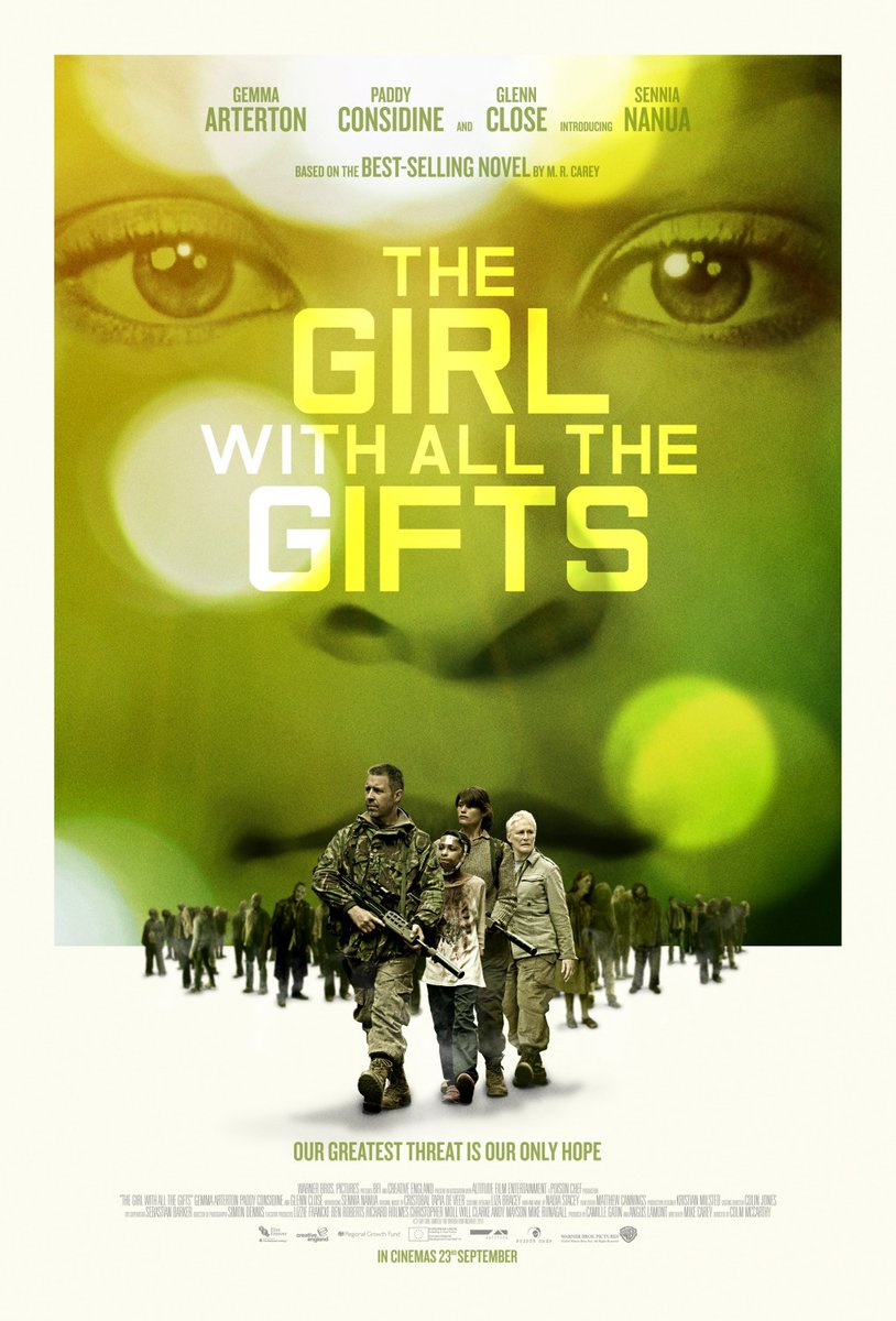 monkeytailor's tweet image. #NowWatching one of my fave zombie flicks, The Girl with All the Gifts.

#HorrorFam 
#MutantFam