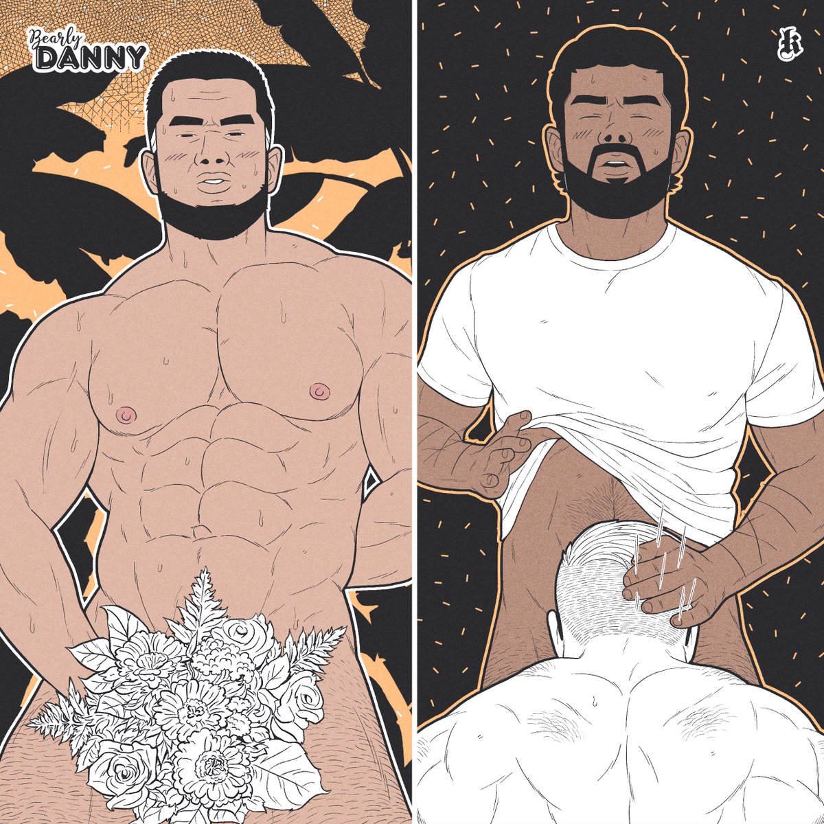 1657. Hornymoon Act II - Part 10/13
Nothing to see here. Just three guys getting off. 🤭 #bearlydanny

Remove the flowers on my Patreon. Link in bio!