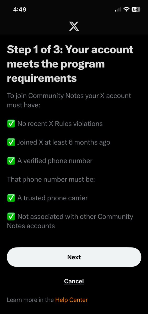 Letters2Esme's tweet image. wanna know a ‘secret’ to check your own  X profile status - 
i’m good! 
are you? 
#communitynotes