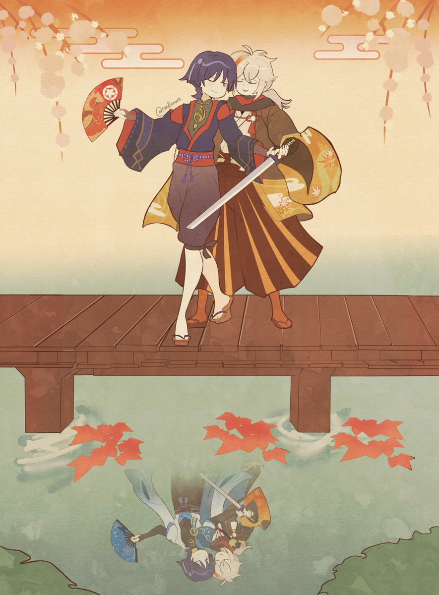 in the water, the future mirrors the past

#kazuscara #kazuha #scaramouche