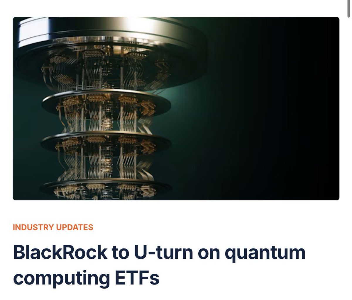 SmartMoneyCrpto's tweet image. GG Guys we done out here
I will sell for $45,000,000 in 5 years
Save this tweet
#quantumcomputing
#blackrock