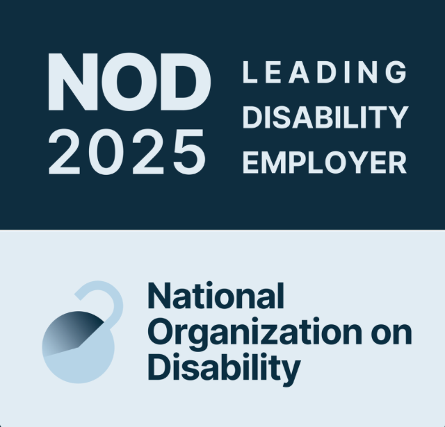 tweetsforpride's tweet image. We are committed to creating employment opportunities for #peoplewithdisabilities and every action we take fuels that mission. That’s why being recognized by the National Organization on Disability as one of the #LeadingDisabilityEmployers means so much to us. #NOD