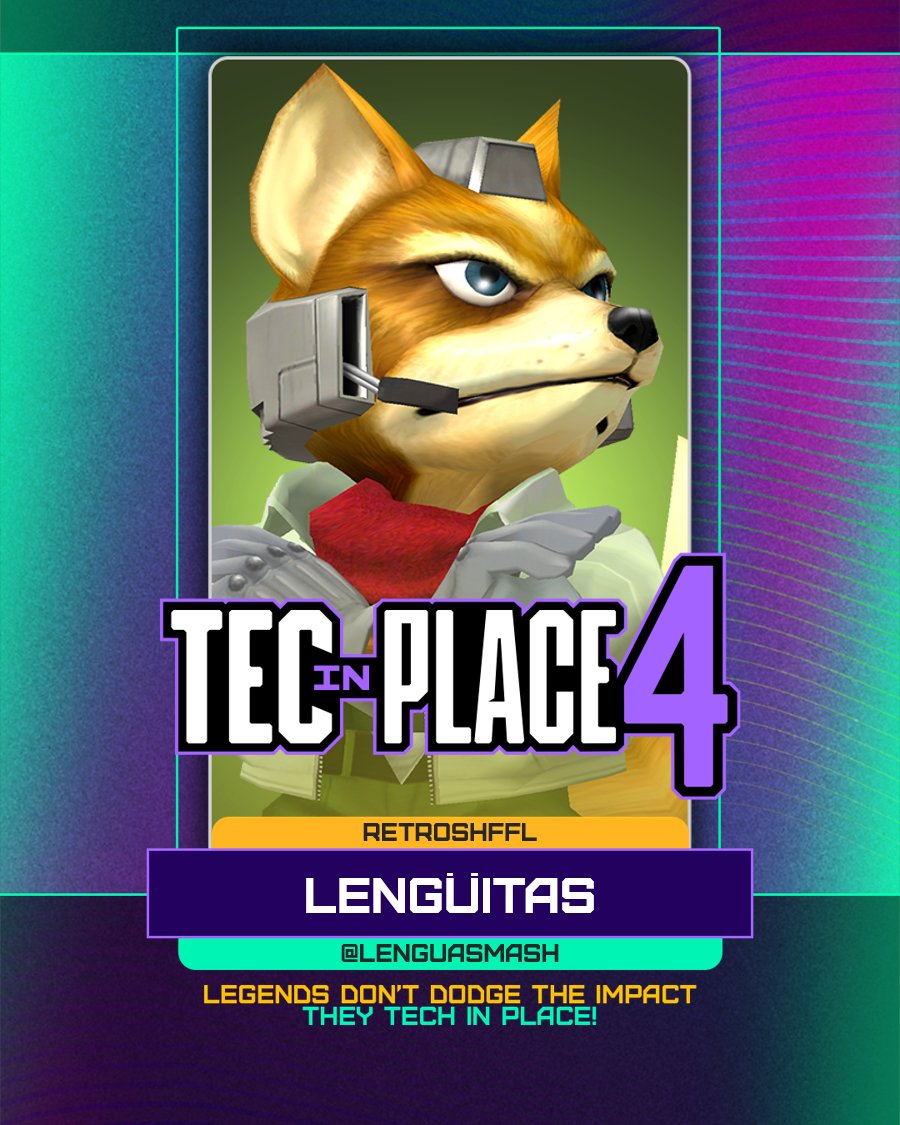 <a href="/LenguaSmash/">Lengüitas</a> listo para #TecInPlace4? Nos vemos este 8-9 de Noviembre! Start.gg/TIP4