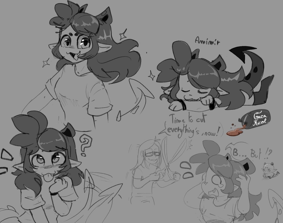 what if Moon had long hair ?