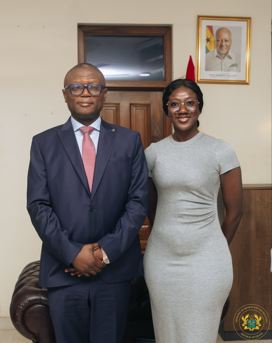 Ghana’s sports heritage deserves a home.

Had a fruitful engagement with the <a href="/AfCFTA/">AfCFTA Secretariat Official</a> Young Entrepreneur Federation on the National Sports Museum idea 🇬🇭🏛️

We’ve begun steps to shape this dream into a legacy. Let’s preserve our story and use it to power sports tourism &amp; youth