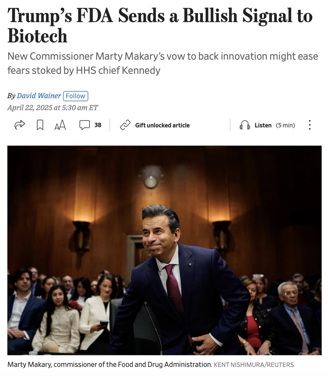bradloncar's tweet image. In April, biotech was the most hated sector of all time. I looked back today and found these two pieces that bucked the trend. Credit @david_wainer and @adamfeuerstein.