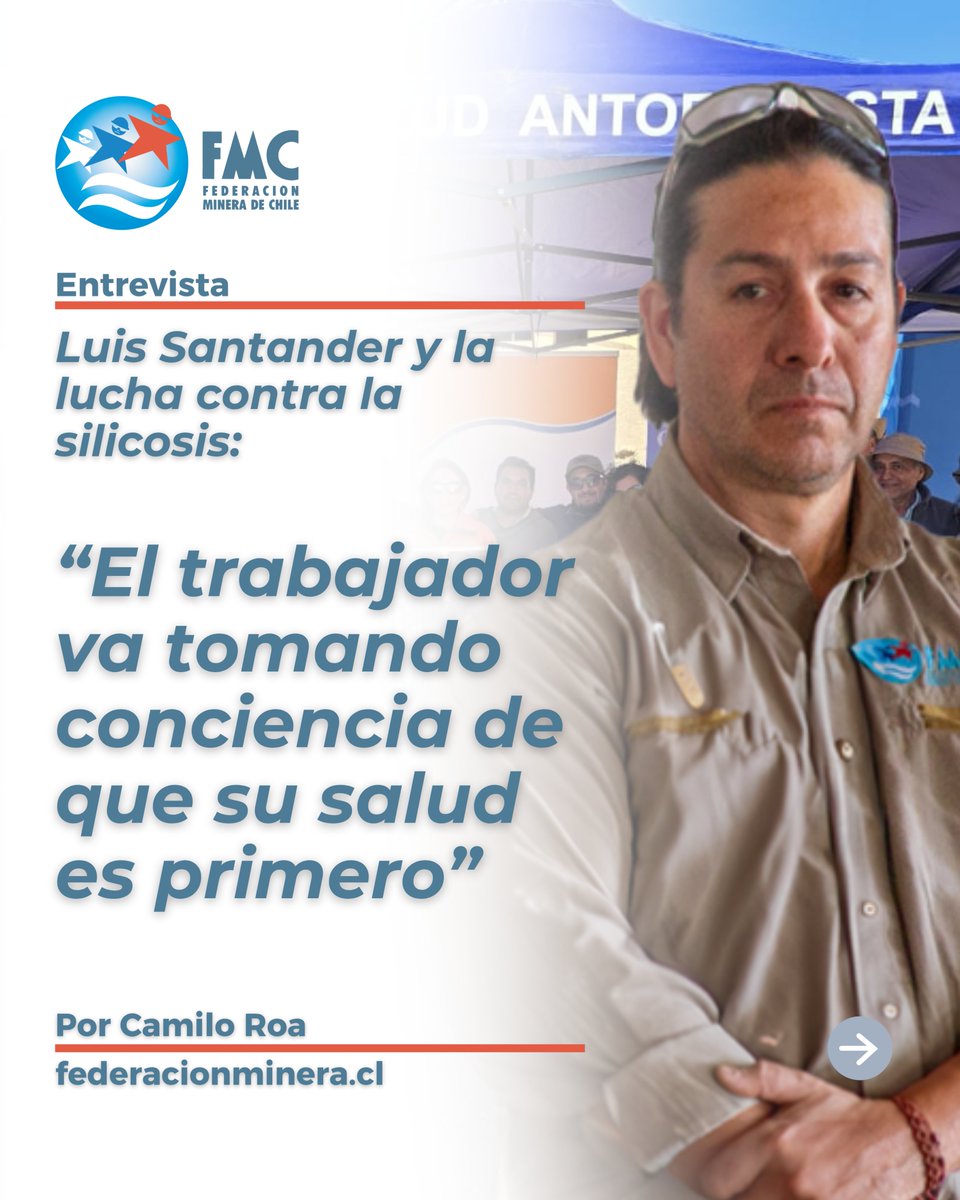 ⛏️ El director de finanzas de la FMC ha participado durante todo 2025 en el Plan Nacional de Erradicación de la Silicosis (PLANESI) capacitando, certificando e informando sobre esta enfermedad que afecta a toda la industria minera.

Lee la entrevista ➡️ buff.ly/FMm6oic