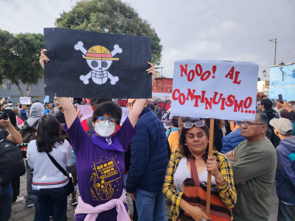 Ojo_Publico's tweet image. #15OCT 📌 La #MarchaNacional contra la presidencia de José Jerí y el Congreso de la República ha convocado a organizaciones y ciudadanos en diferentes regiones. En este🧵 te informaremos sobre su desarrollo.