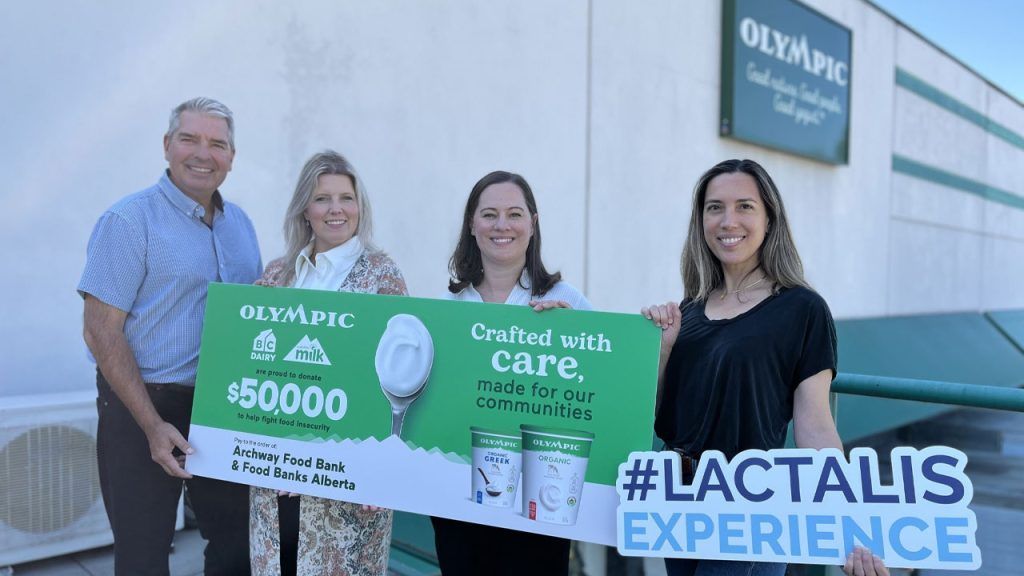 eDairyNews's tweet image. $50,000 #Dairy Gift: #Olympic #Yogurt Fights Food Insecurity 🇨🇦. Read the News 👉  buff.ly/HTqlfJp