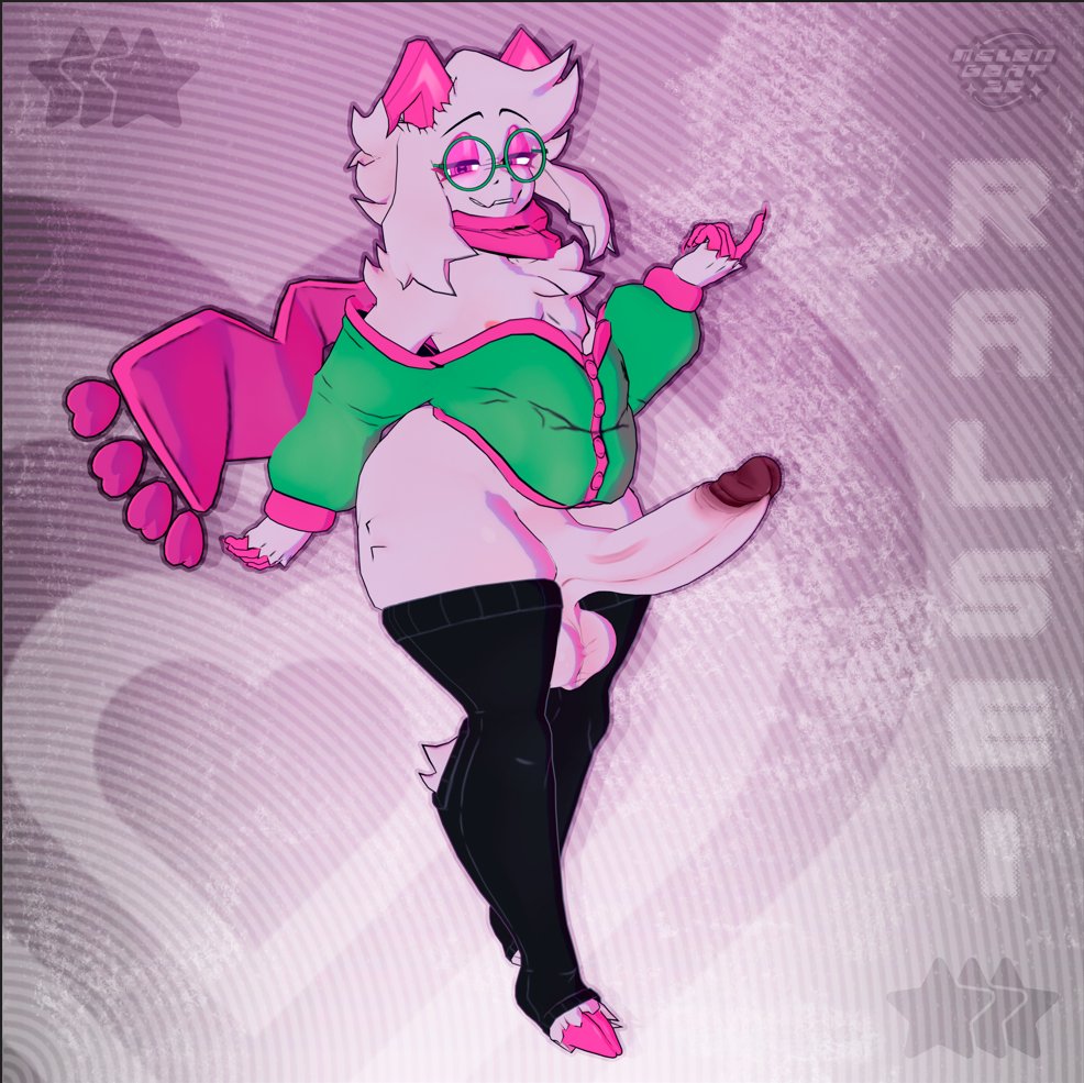 A practice render of Ralsei just for fun ⊹ ࣪ ˖
Model by: @/CryptiaCurves