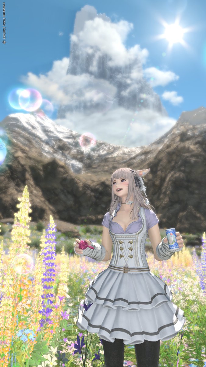 おはよです🐈‍⬛ ͗
昨日DDでシンプルストレート、ドロップしました🌸
すごく迷ったけど、攻略手帳ですぐ手に入るものだし今のうちに売ってしまいました🎶🤭
これで夢のLハウスに近づいた🎶
 #FF14  #FF14SS  #ミコッテ