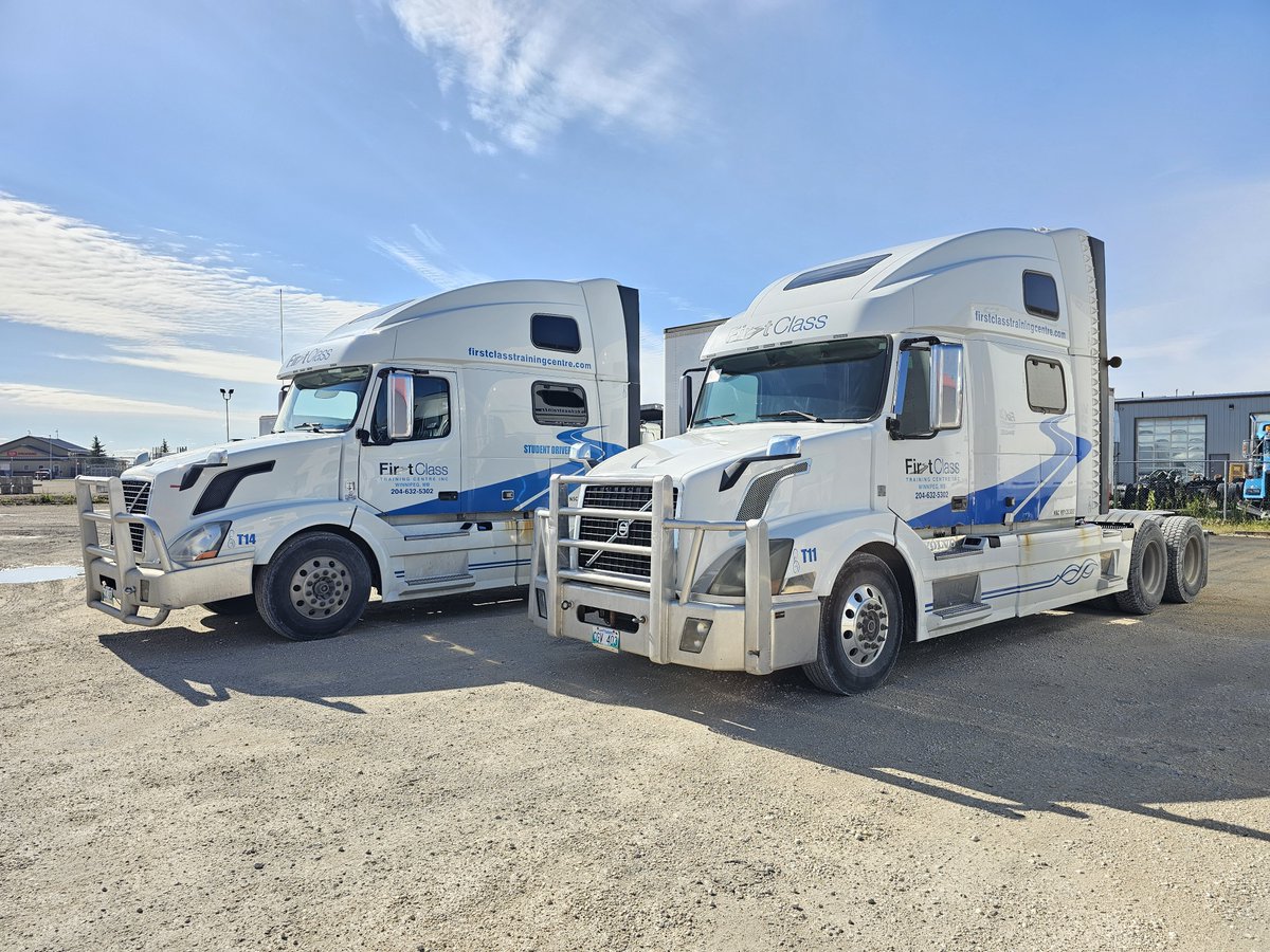 Get ready, Winnipeg! 
A lineup of Volvo semi trucks and trailers from First Class Training Centre hits the auction block Oct 21–27. Bid online from anywhere!
yacauctions.com/auctions/10453…