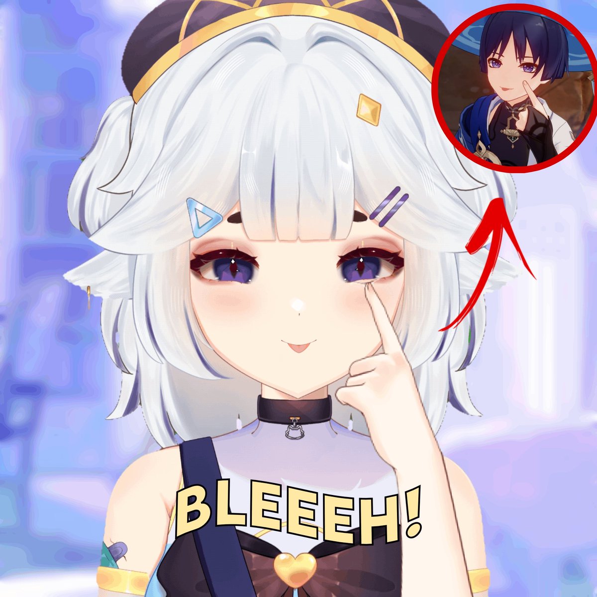 asuwix's tweet image. Copito❕ Wajajaja~

Si este post llega a 50 laiks vuelvo a los streams! PERO como se que no va llegar vas a perder tú BLEEEEH ~‼️🫵🏻

(Bro realmente se creía escaramush watafaaak)