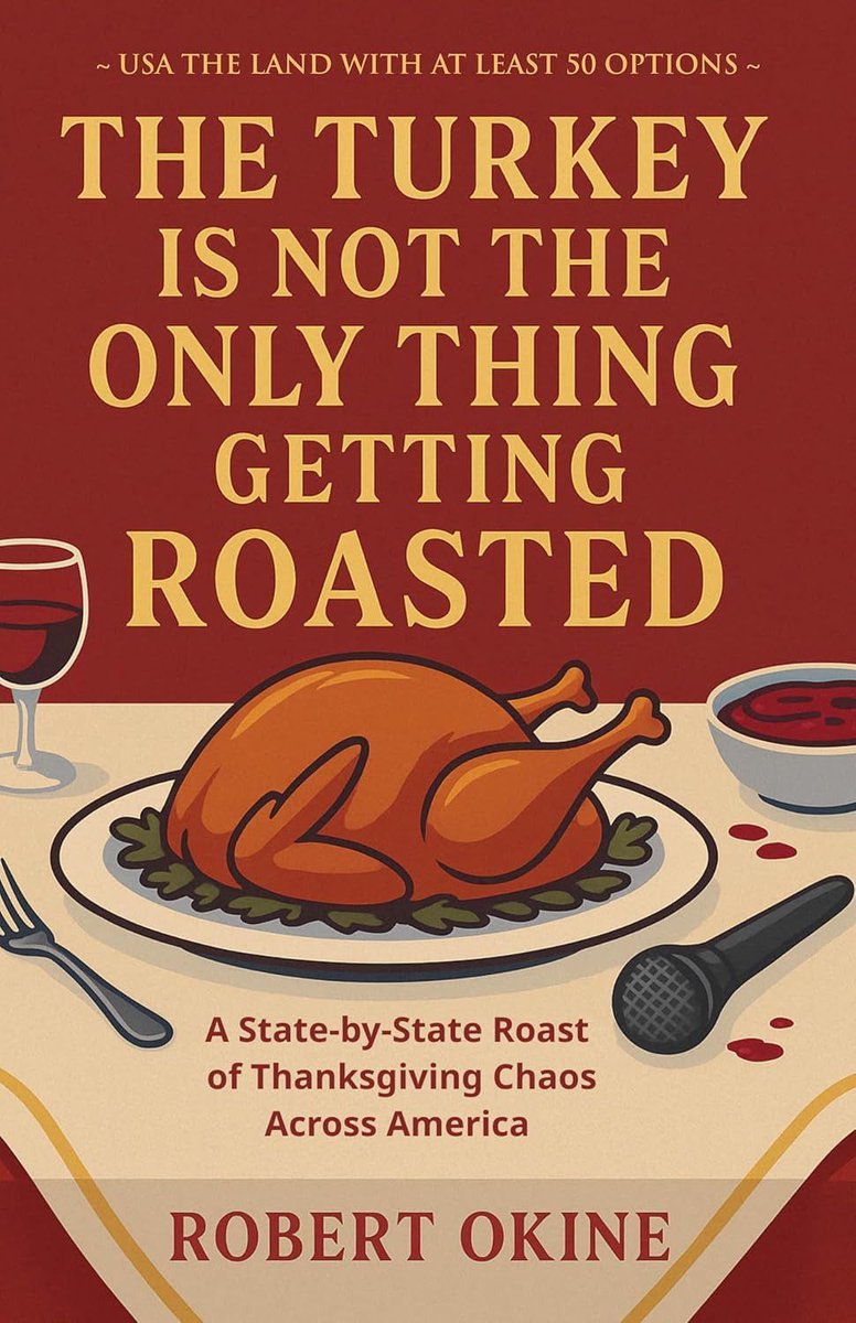 Review: The Turkey Is Not The Only Thing Getting Roasted by Robert Okine ★★★★ selfpublishingreview.com/2025/10/review… #humor