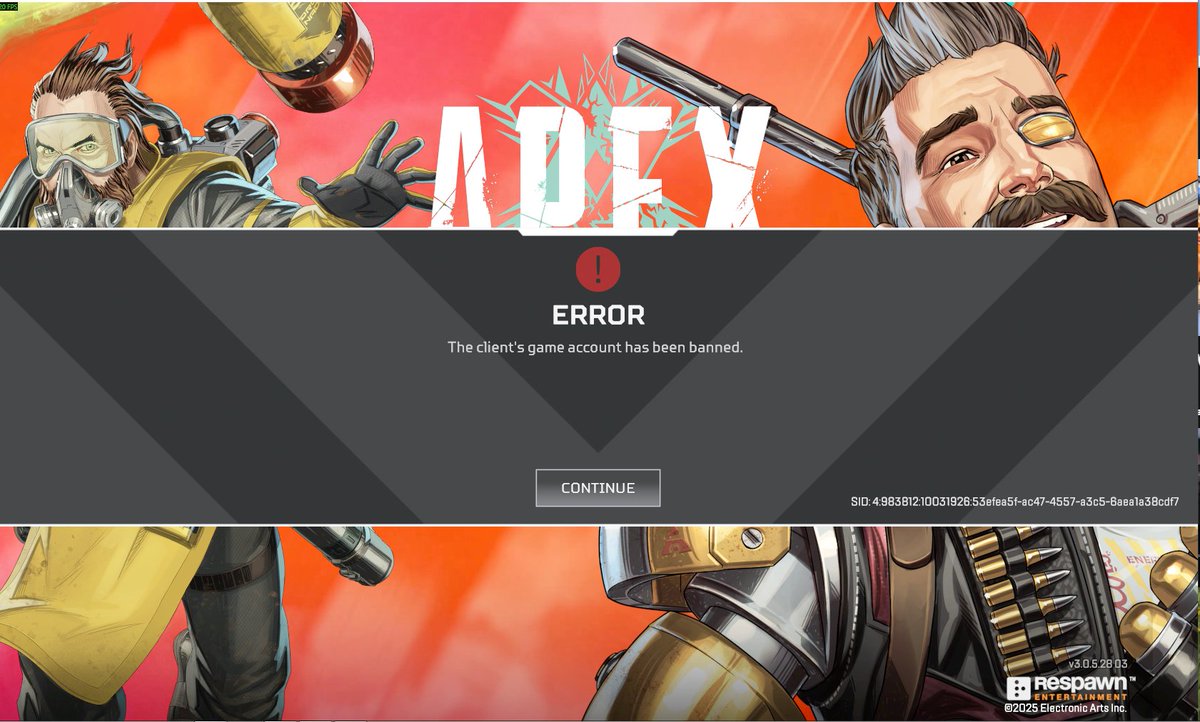 I got unfairly banned, pls help <a href="/RSPN_Hideouts/">Hideouts</a> <a href="/Respawn/">Respawn</a> <a href="/PlayApex/">Apex Legends</a>