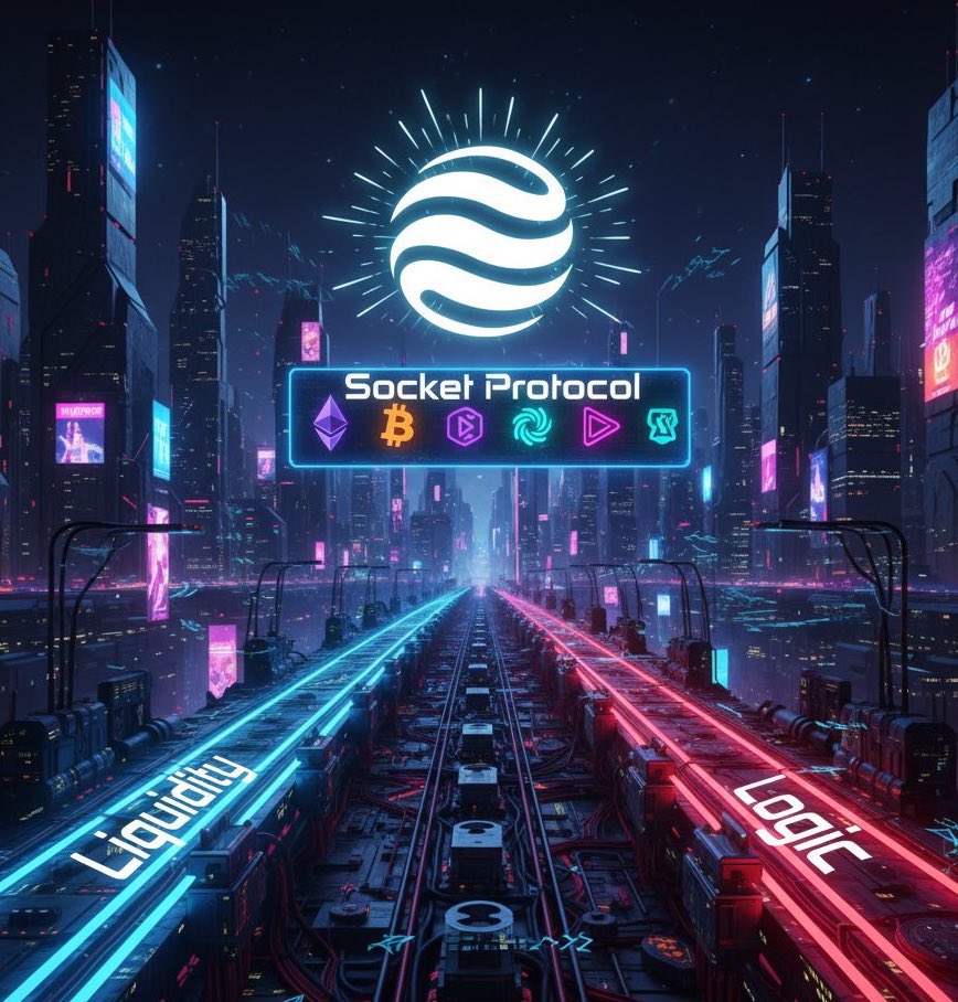 itsabi4sure's tweet image. GN Fam
As the day winds down, remember real builders don’t just bridge chains, they unify ecosystems.
@SocketProtocol is doing exactly that, making 85+ networks feel like one smooth layer for users and developers alike.
Simple.
Scalable.
Unstoppable.
Rest easy