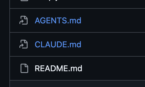 colinhacks's tweet image. or my personal favorite...
symlinking everything to README.md