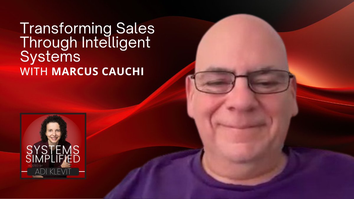 bizsuccesscg's tweet image. Sales isn’t about doing more. It’s about doing better.
In this episode, Adi talks with Marcus Cauchi about transforming go-to-market systems with empathy, preparation, and smart design.
Listen here: bizsuccesscg.com/transforming-s…
#ProcessOptimization #BusinessGrowth #CustomerSuccess