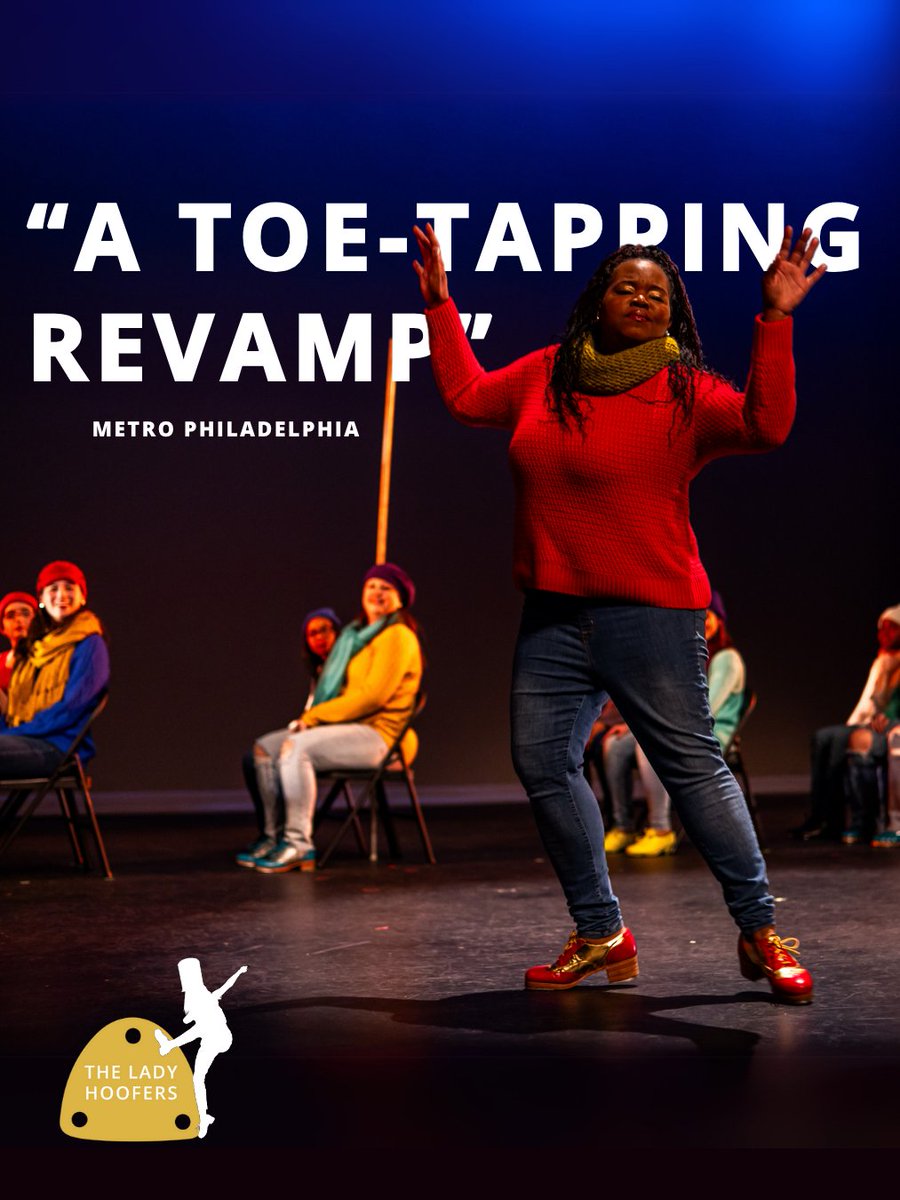 “a toe-tapping revamp” - Metro Philadelphia, AD Amorosi

Tickets for The Tapcracker are going fast, less than 20 seats remain for Sunday's performance! Secure yours today: ticketleap.events/tickets/the-la…

#LadyHoofers #Tapcracker2025 #HolidaysInPhilly #Nutcracker #TapDance