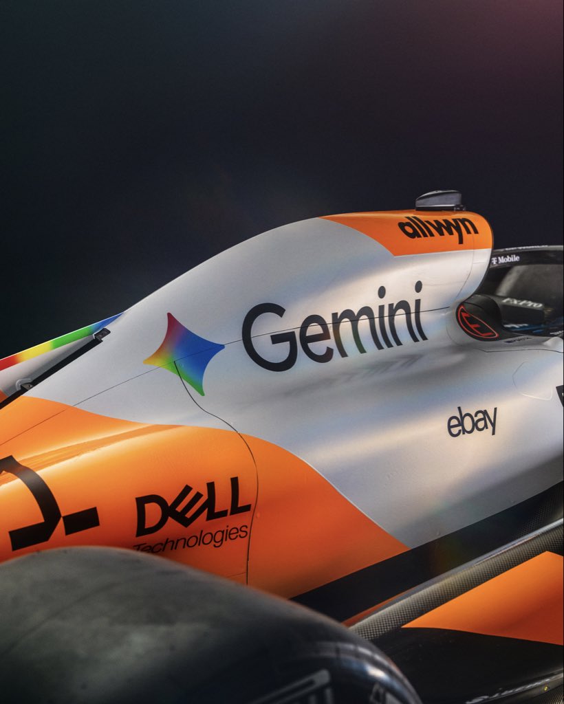 McLarenF1's tweet image. It&apos;s all in the details 👀

#McLaren | @geminiapp