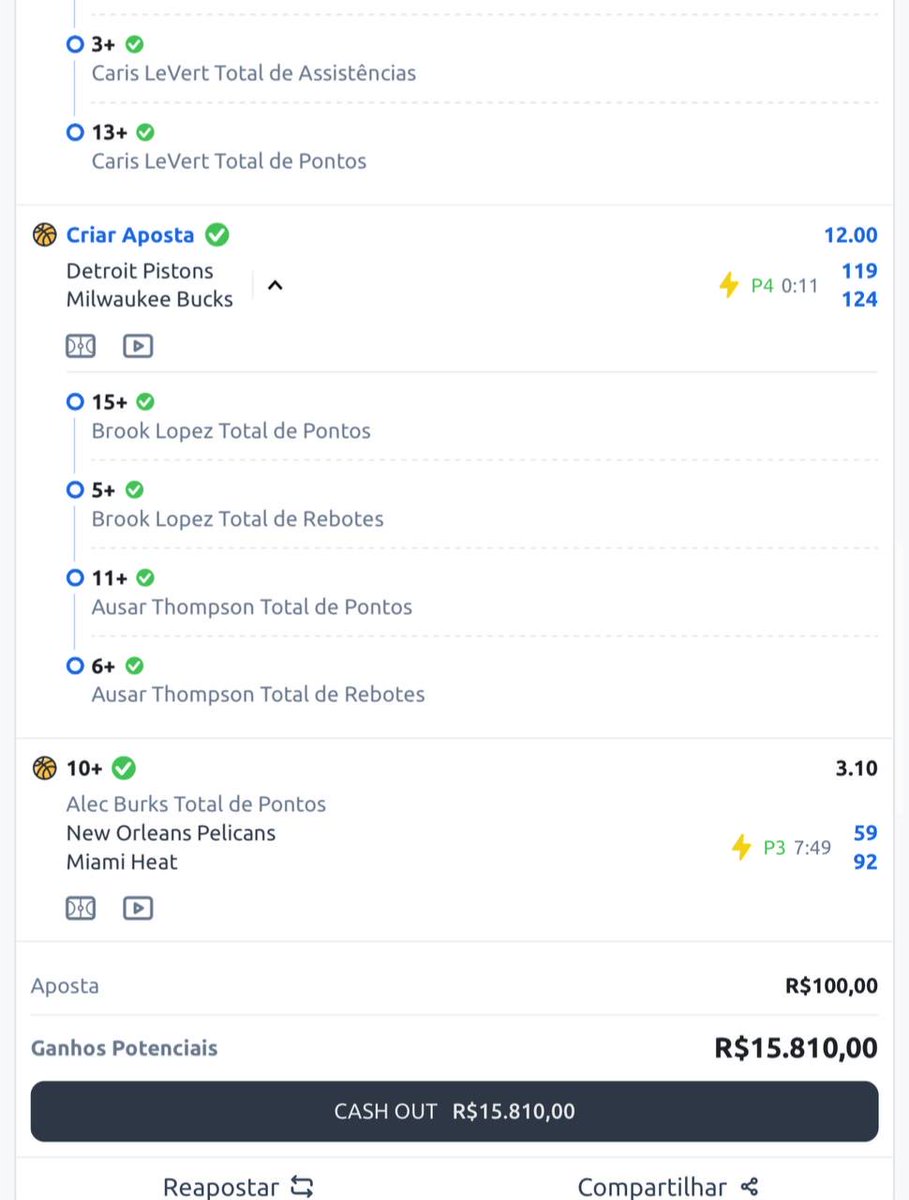 ODDS ALTAS 🐆 tweet media