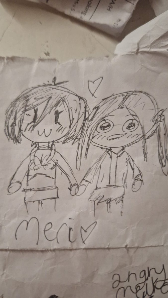 makiiharukawa's tweet image. ship meri today for clear skin and good gcse results /j