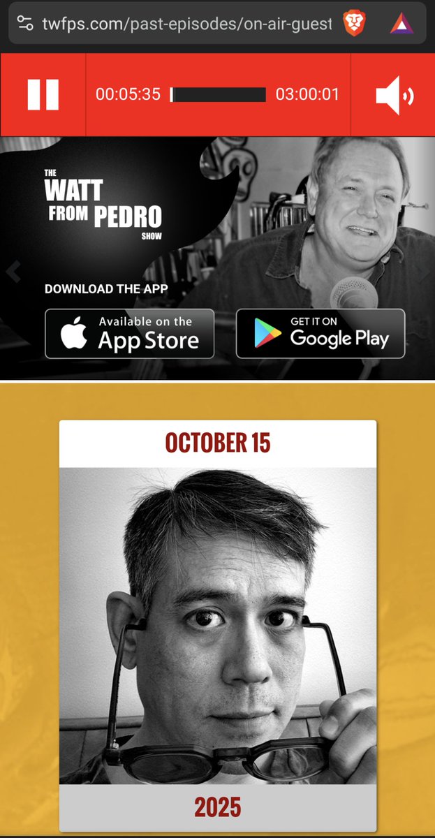 Headboggle was on the new Mike Watt podcast episode and he played me and hboggs new band, the singing potatoes !