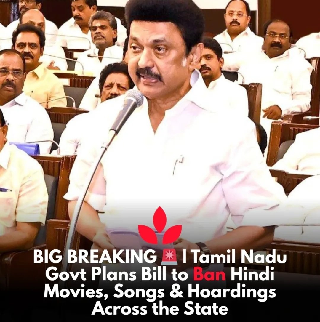 sabariame's tweet image. Anti-national mindset!
Instead of focusing on development, DMK is busy dividing Indians in the name of language.
Every Indian has the right to speak,&amp;amp;enjoy any language — including Hindi!
#DMKAgainstUnity #OneNationOneIdentity #StopLanguagePolitics @BJP4TamilNadu @KPRamalingamMP