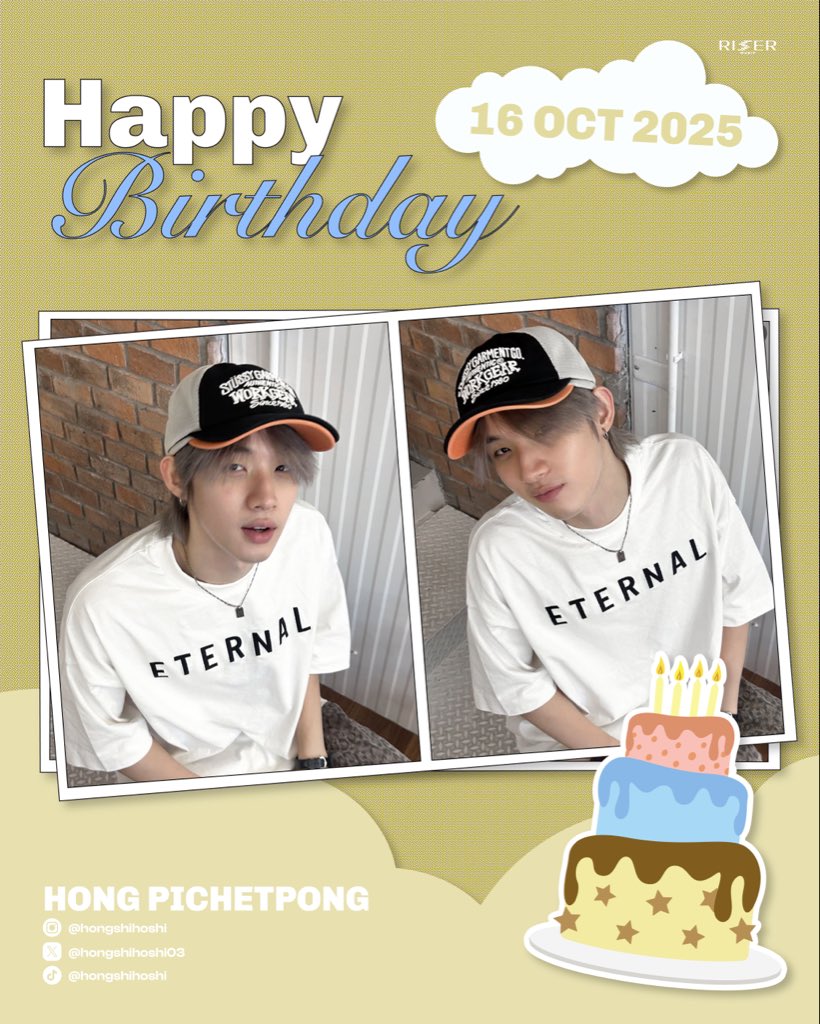 LYKNofficial's tweet image. Happy Birthday to Hong LYKN 🎂🍦💖
16.10 @hongshihoshi03 'S DAY
#hongshihoshi
#LYKN
#RISERMUSIC