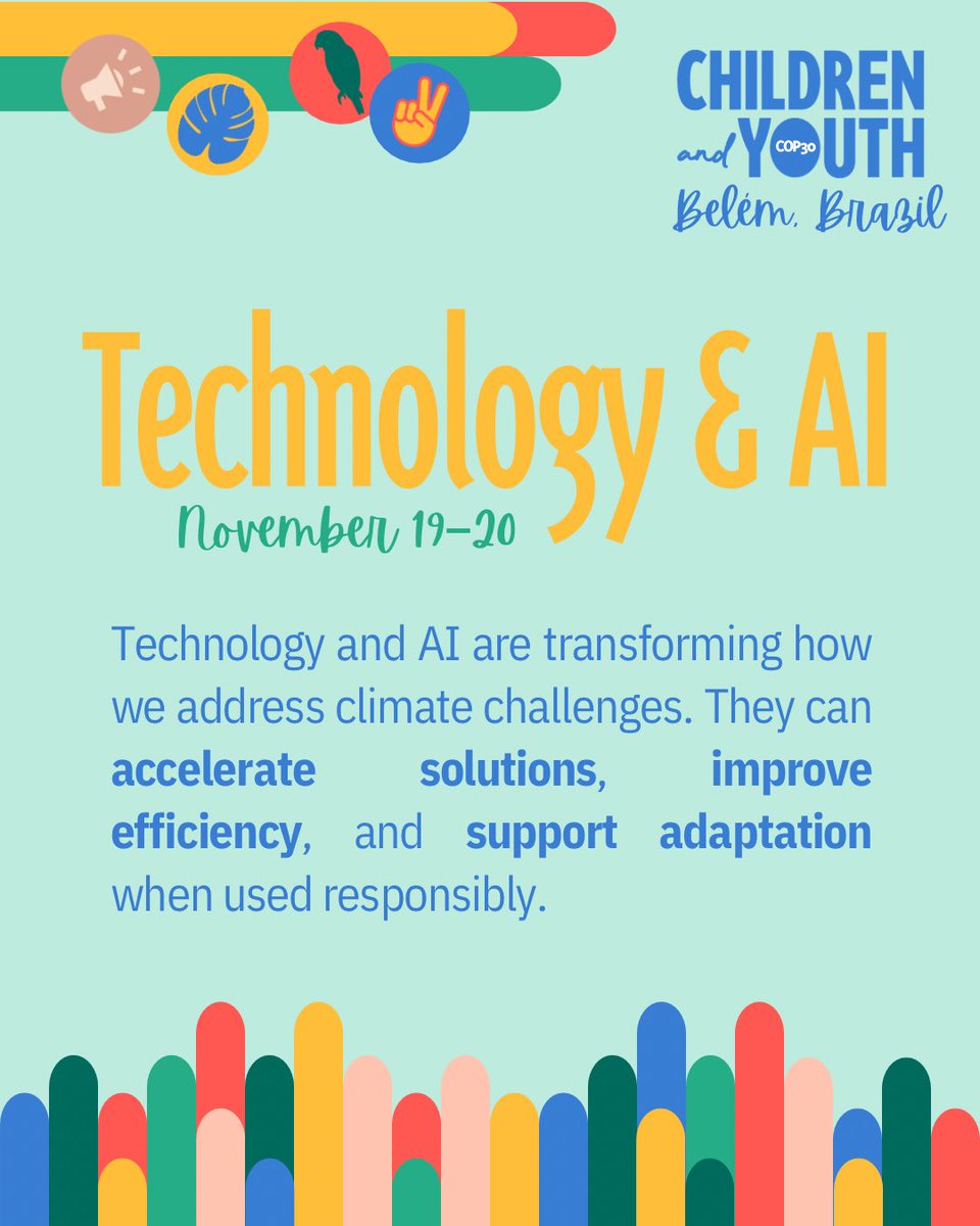 COP30 Children and Youth Pavilion tweet media