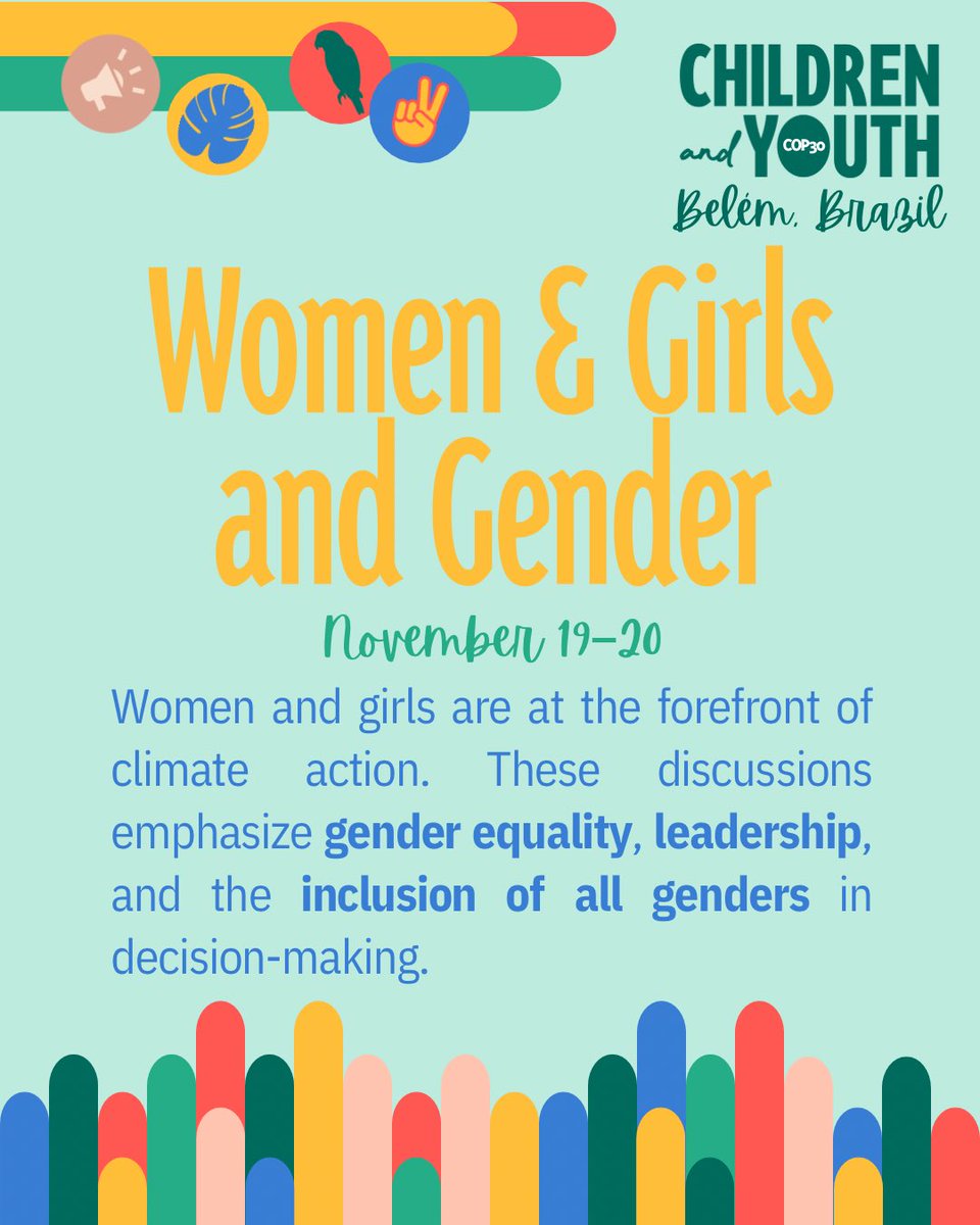 COP30 Children and Youth Pavilion tweet media