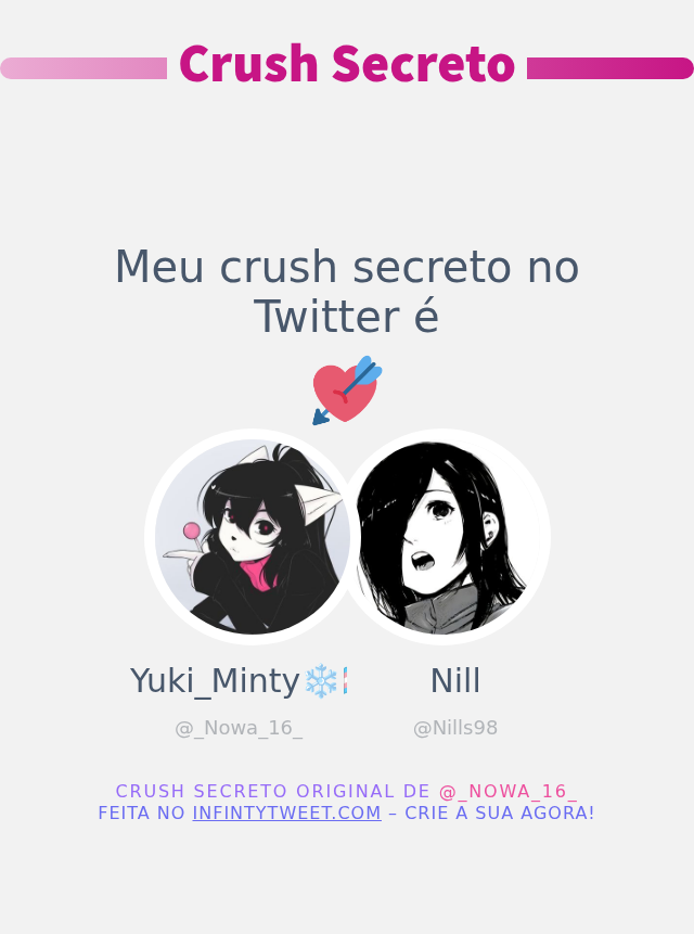 Meu crush secreto no Twitter é <a href="/Nills98/">Nill💢</a>

➡️ infintytweet.me/secret-crush?l…