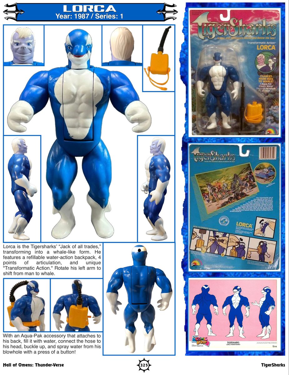 Just wait until you see the sunken treasures of Water-O finally brought to the surface!

Hall of Omens: Thunder-Verse! The Unofficial Ultimate Collector's Guide to #ThunderCats, #SilverHawks &amp; #TigerSharks!

Thundercatstoyguide.com
