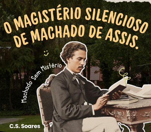 mdassisonline's tweet photo. Machado de Assis nunca foi professor de ofício.
Mas poucos ensinaram tanto quanto ele.
Seu magistério não veio da cátedra, veio da palavra, da contenção e da ironia.
Era um mestre sem púlpito, um educador do olhar.
1/10 https://t.co/tIUuFtxq1r