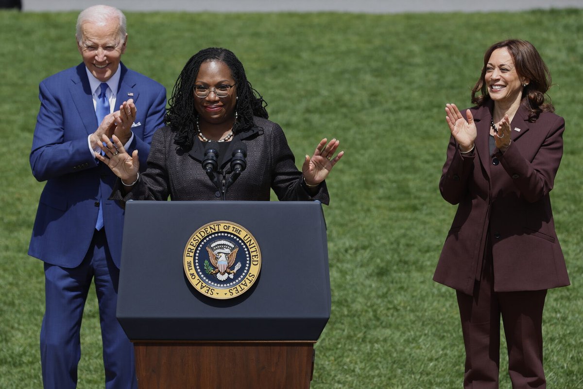 DschlopesIsBack's tweet image. BREAKING: Ketanji Brown Jackson proves that even mentally challenged and disabled minorities can reach the highest levels of the federal government if they know the right people