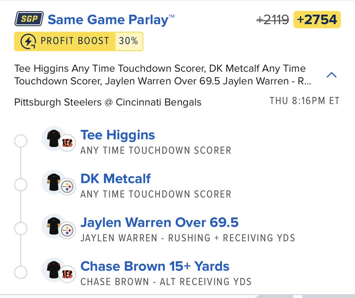 Maybe Thursday Night Football is this easy..