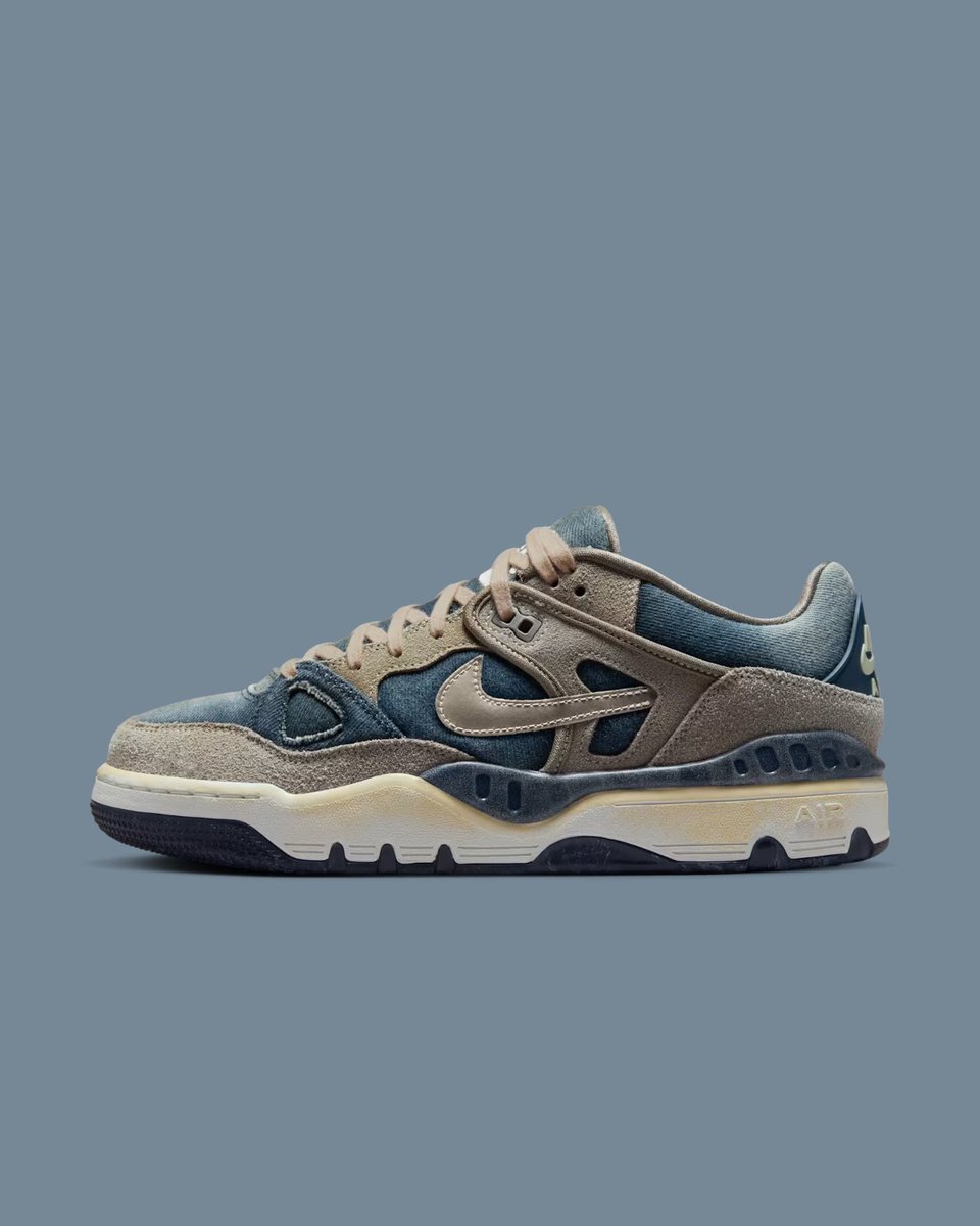 Featuring <a href="/LEVIS/">Levi's®</a> denim paneling with a hand stone-washed finish, making each pair unique. 

The Nike x Levi's x Nigo 'Denim' 

Available at 10am ET 🇺🇸

go.nike.com/_VpVQ-OD7cT