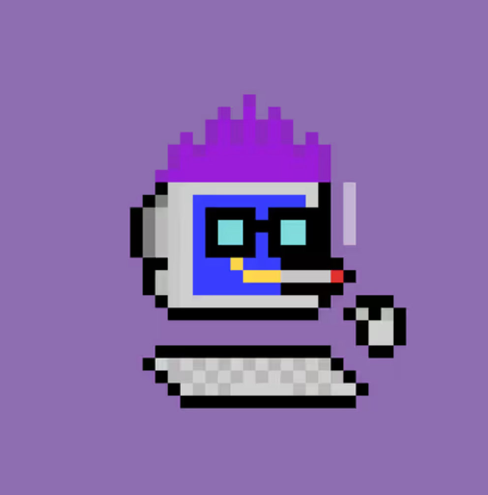 serwellzy's tweet image. Let's do a giveaway $BNKR fam!!

🔵 PunkComputers #836 NFT   
🔵 Comment: I love the PunkComputers
🔵 Like + RT

I will transfer via @bankrbot once the giveaway is over

Let’s gooooo!