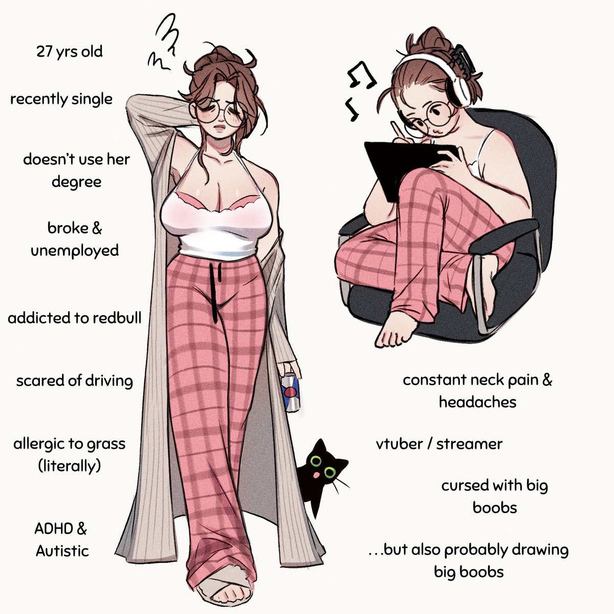 women on twitter (me)