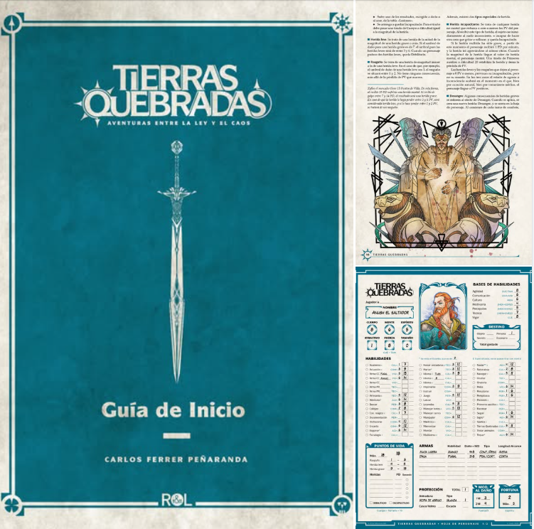 Entrar en las Tierras Quebradas solo requiere un click. La guía de inicio de este juego de rol de fantasía oscura es de descarga gratuita en pdf. Atrévete con una de las líneas más sólidas y prolíficas de rol en español. drivethrurpg.com/es/product/494…