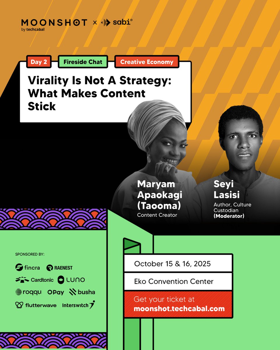 SeyiVortex's tweet photo. will be moderating this panel tomorrow.

pumped for it! https://t.co/FUcY7JeTX6