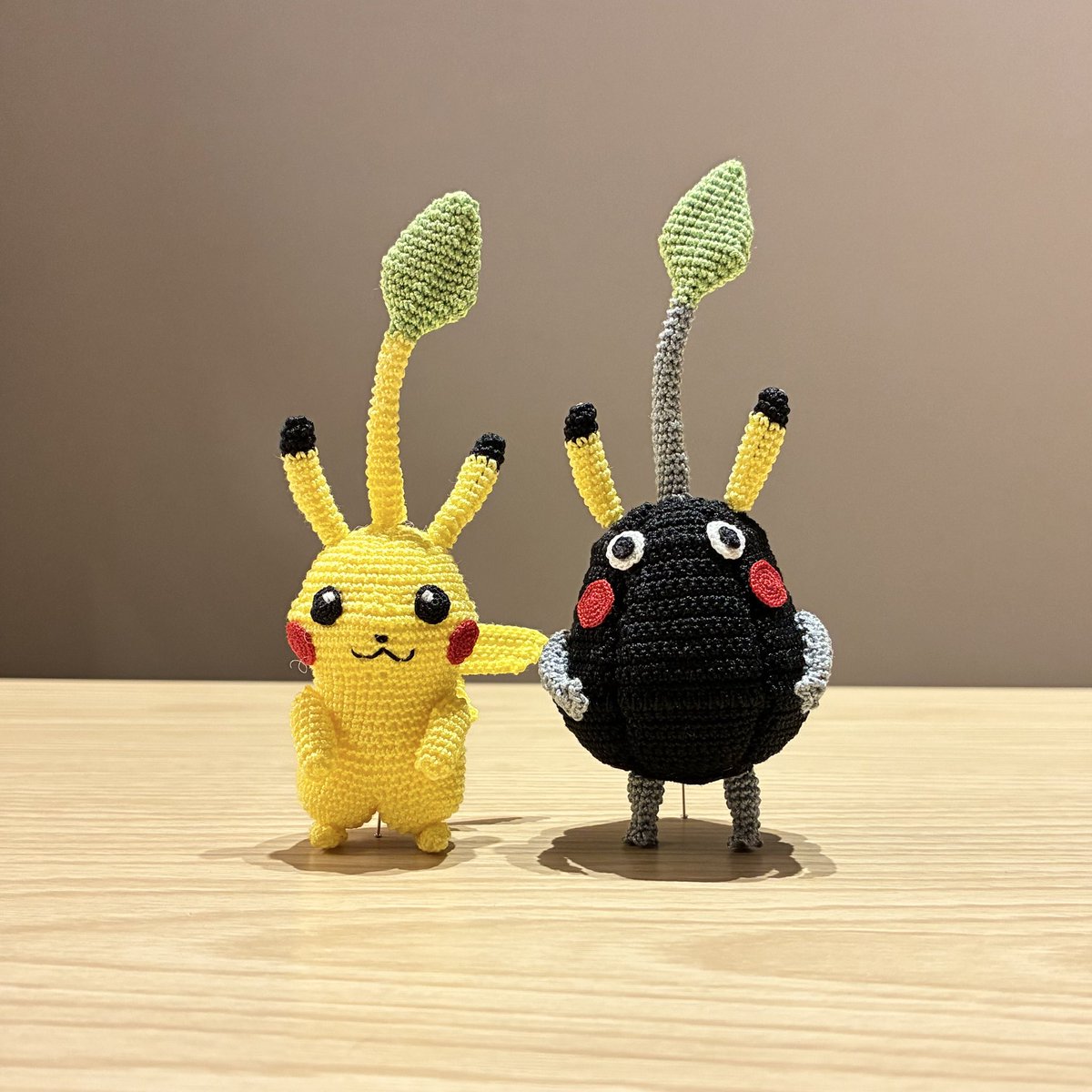 ピカミンと岩チュウ