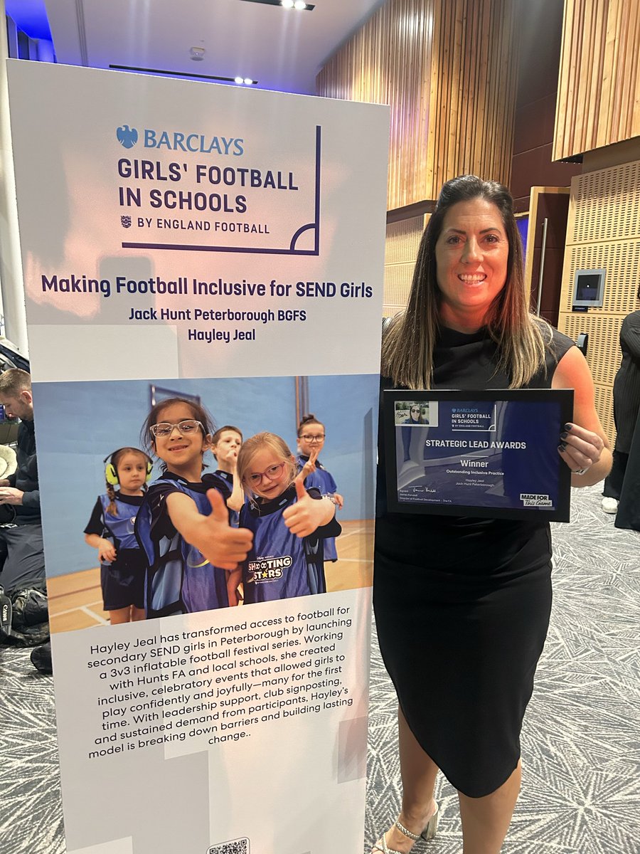 Peterborough School Games &Barclays Girls Football tweet media