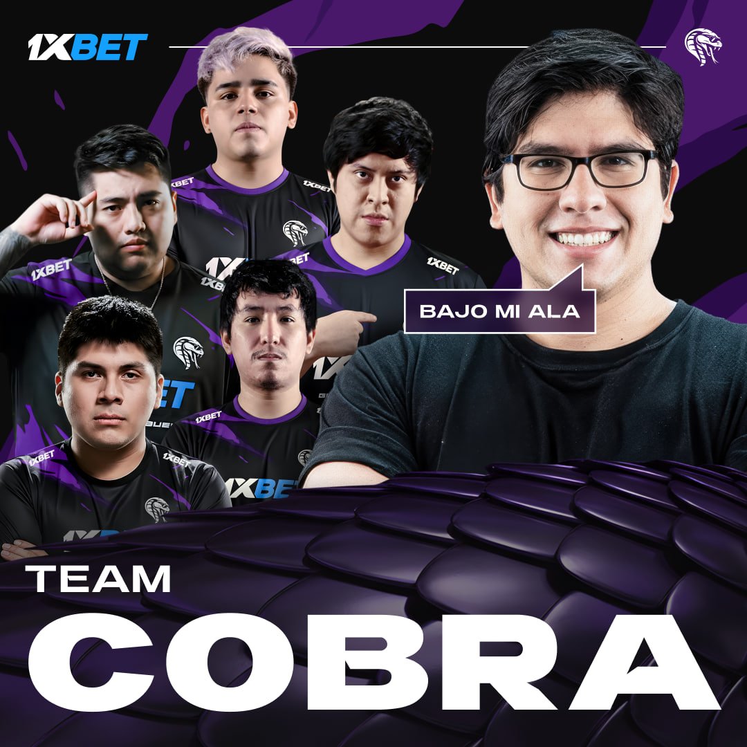 1xbet_esportsES's tweet photo. 🔥 La escena peruana de Dota pidió ayuda, y no podemos mirar al costado . Estaremos encantados de apoyar a Benjaz y al equipo en todo lo relacionado con el torneo y su preparación.
Después de todo, ¿quién mas que nosotros sabe cuándo es el momento de la Cobra?
#TeamCobra https://t.co/ZjYbcU8iB7