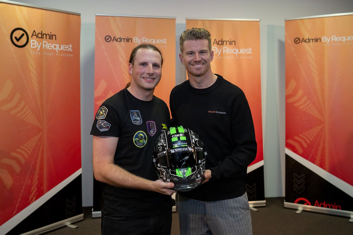 AdminByRequest's tweet image. This time last week we were dancing up a storm at the @Hornetsecurity after party at it-sa Expo&Congress, Nuremberg 🕺🏼💃🏼
It was an absolute pleasure to meet these guys and parktake in their epic booth activities at the event - and what a coincidence that one of their own, Andrew…